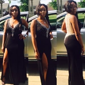Black formal gown